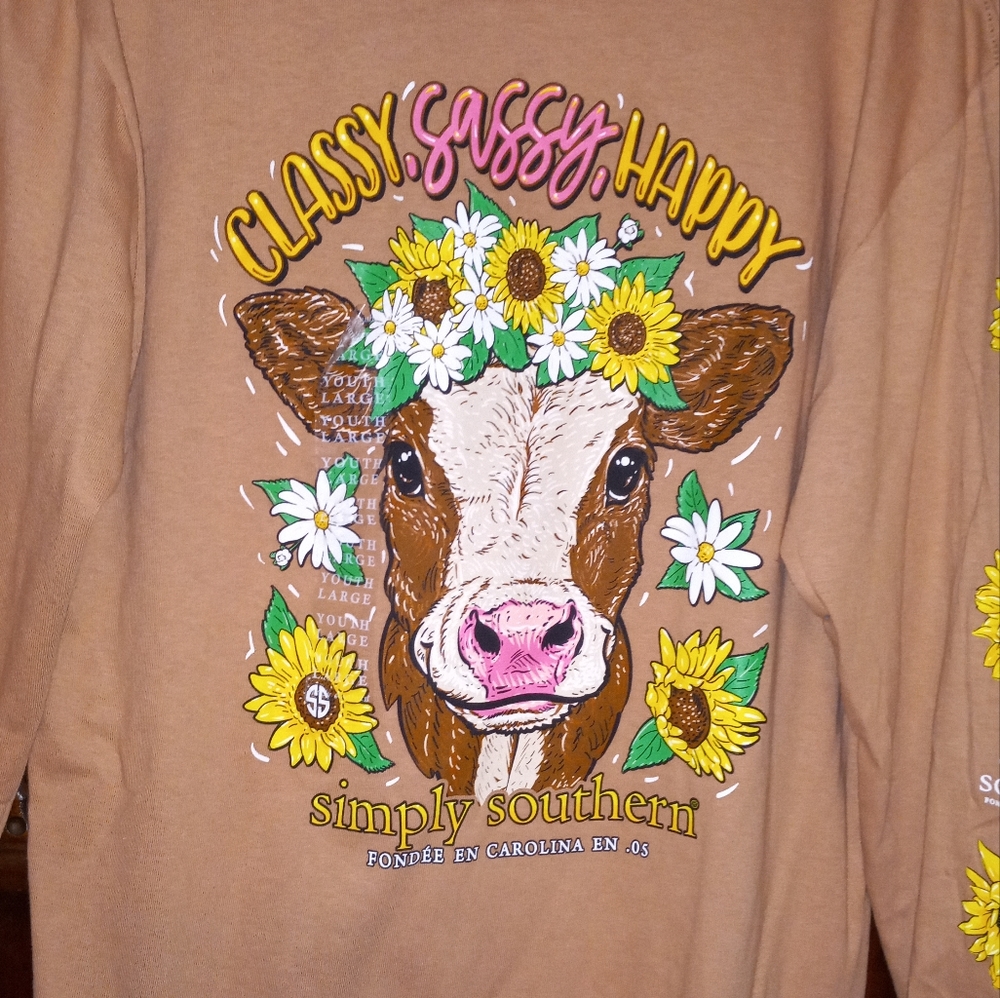 SIMPLY SOUTHERN long sleeve shirt